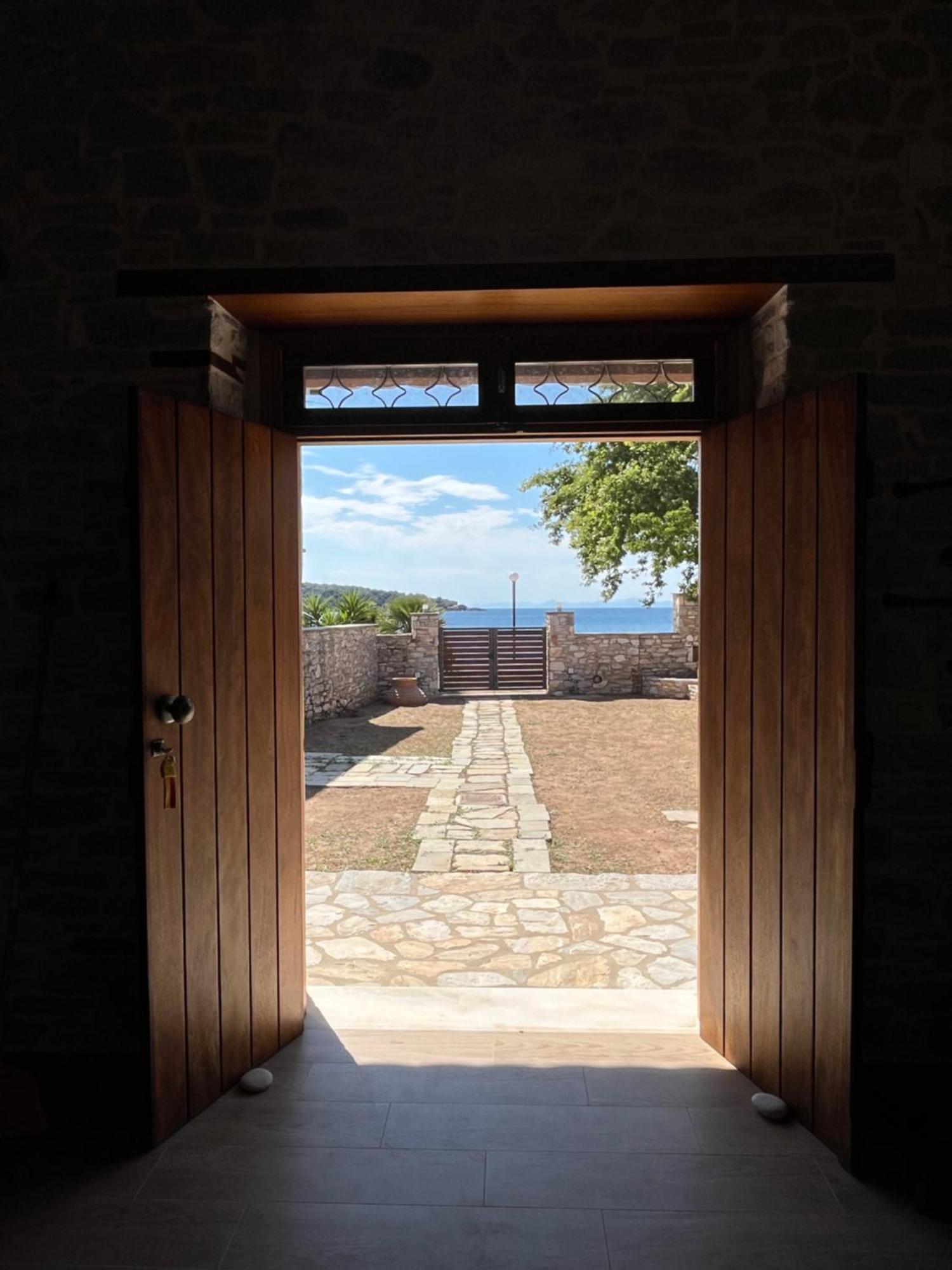 Eva Seaside House Villa Milina Bagian luar foto